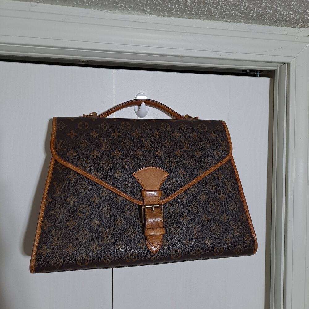 Louis Vuitton Monogram Beverly GM Briefcase with Shoulder Strap Vintage